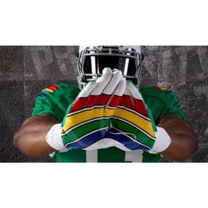University of Hawaii Retro Football Gloves